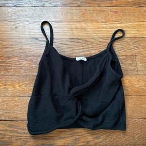 Garage Tie Crop Top